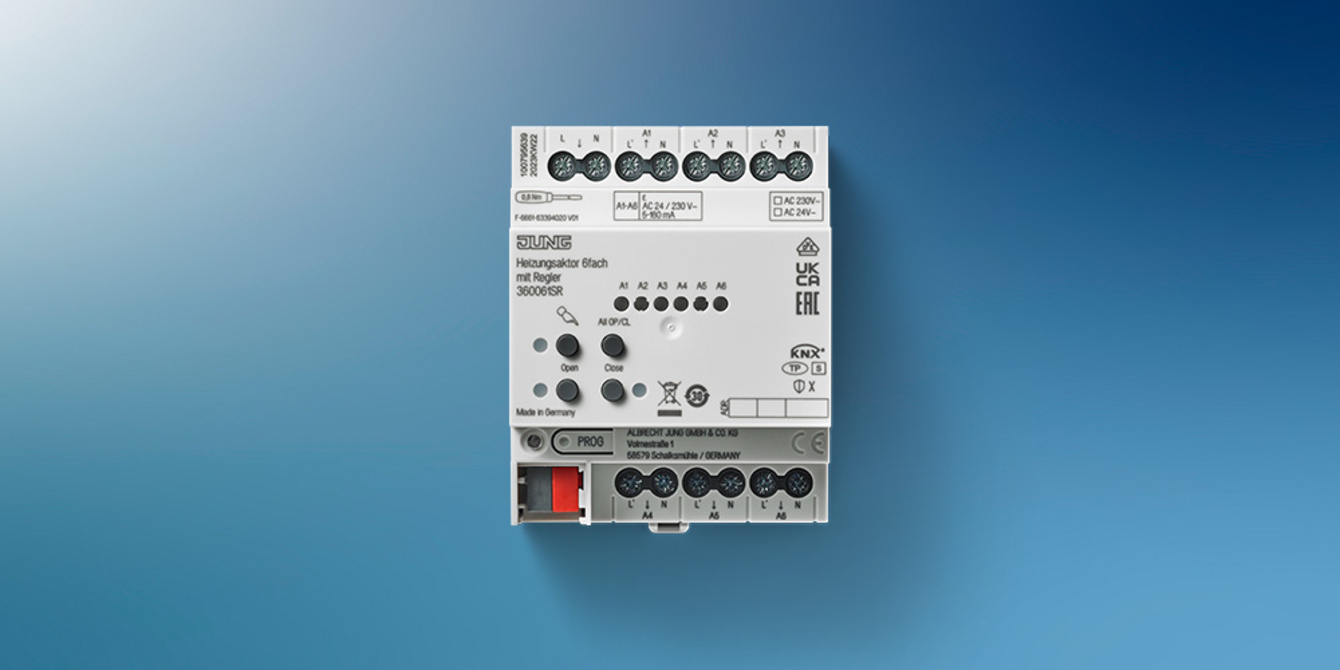 KNX Heizungsaktor 6-fach bei Elektroinstallation R. Mittag GmbH in Großkmehlen