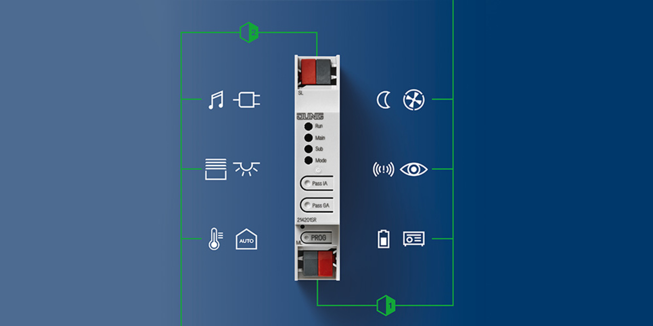 KNX Bereichs- und Linienkoppler bei Elektroinstallation R. Mittag GmbH in Großkmehlen