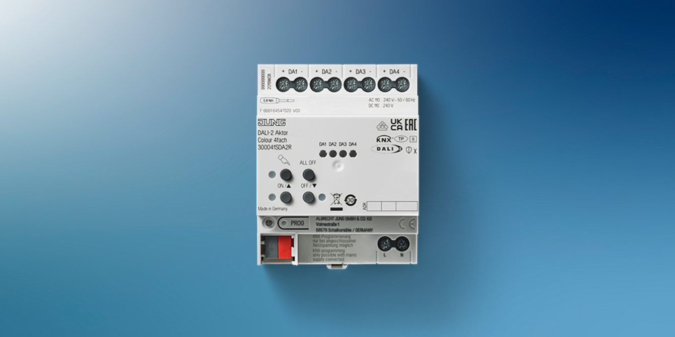 KNX DALI 2 Gateway Colour bei Elektroinstallation R. Mittag GmbH in Großkmehlen